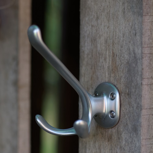 jasjaak, kapstok hoedenhaak haak aluminium hermeta