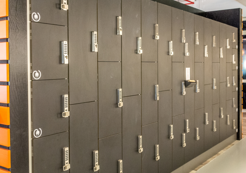 Lockers voor camping en jachthavens