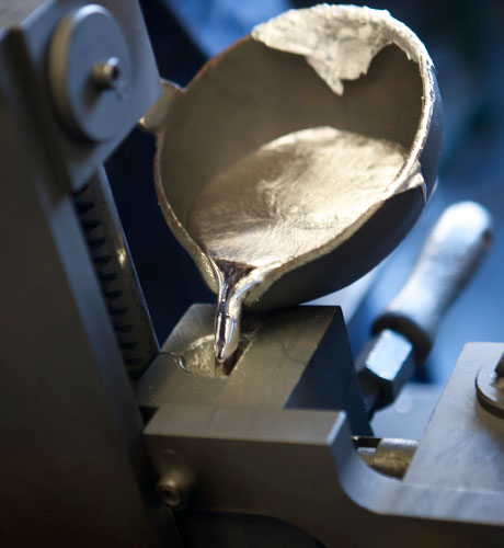 maatwerk ambachtelijk aluminium coquillegieten